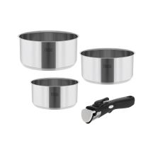 TEESA COOK EXPERT SINGLE HAND pot set with detachable handle