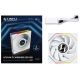 5. Lian Li UNI FAN TL Wireless LCD Fan, ARGB, PWM - 120 mm, white