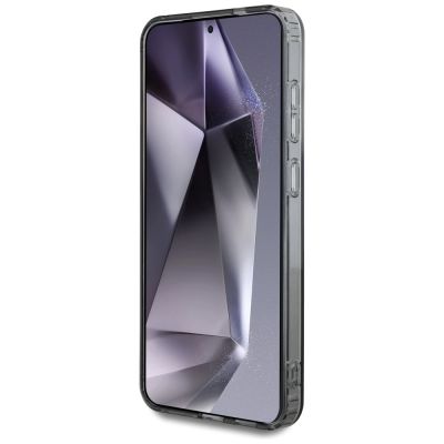 5. Karl Lagerfeld Button Choupette Head Printed Logo MagSafe Samsung Galaxy S25 case black