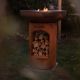 30. Bonfeu Bonbiza Open rusty garden fire pit 8002R