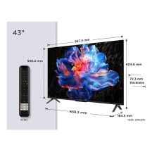 43" TCL 43P6K TV