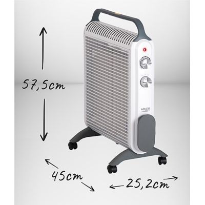 8. ADLER AD 7750 convector heater