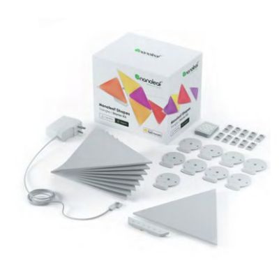 3. Nanoleaf Shapes Triangles Starter Kit (9 Panels)