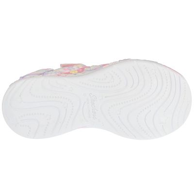4. Skechers S-Lights: Butterfly Bliss 303065L-LPMT Pink, Size 31