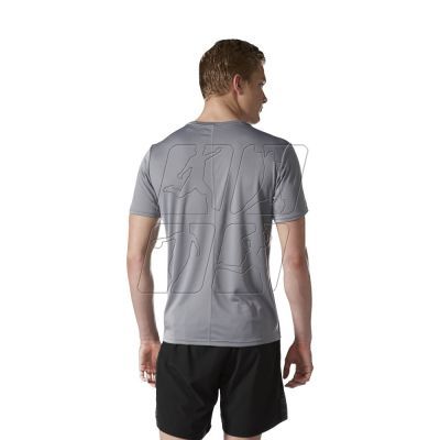 2. Adidas Response Short Sleeve Tee M BP7421 running shirt