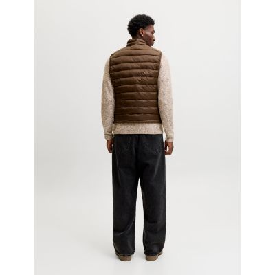2. Jack&Jones Men's Vest JJEKINGSLEY LIGHT BODYWARMER COLLAR NOOS 12298870 COCCA