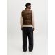 2. Jack&Jones Men's Vest JJEKINGSLEY LIGHT BODYWARMER COLLAR NOOS 12298870 COCCA