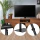 7. MACLEAN UNIVERSAL TV STAND FOR TV CABINET, MAX. 40KG, MAX. VESA 600X400, FOR TV 32-75" MC-386