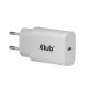 10. CLUB3D CAC-3020 Mobile Charger Smartphone, Universal White AC Fast Charging Internal