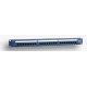 EmiterNet Panel 19", 24xRJ45 UTP cat.6 (1U) with shelf, blue (PoE)