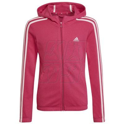 6. Adidas Essentials 3S Full-zip Hoodie Jr HM8753