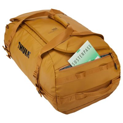 7. Thule Chasm TDSD303 Golden Brown Sports Bag 70L Polyester Brown