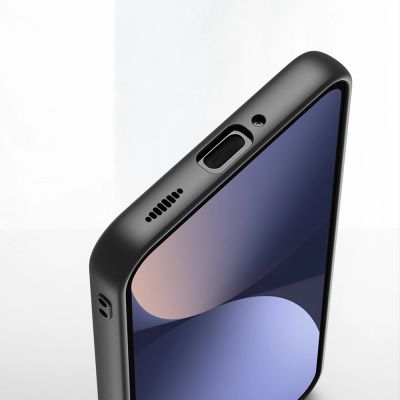14. Dux Ducis Fino case for Xiaomi 13 cover with silicone frame gray