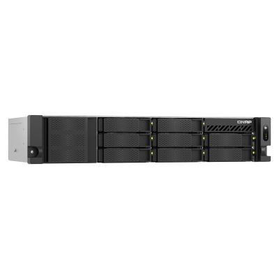 4. Qnap TS-855eU-8G, 2U, 8 x 2.5"/3.5" SATA, Intel Atom C5125 8C/8T, 8 GB SODIMM DDR4 (max. 64GB ), 2 x 2.5GbE, Single PSU
