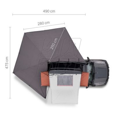 3. Self-supporting awning Offlander Wing 270 XL OFF_ACC_WING_XL