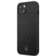 2. Mercedes Leather Stars Pattern Case for iPhone 13 mini - Black