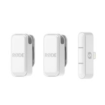 RODE Wireless Micro - 2-Channel Digital Wireless System (Lightning, White)