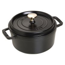 STAUB 40509-485-0 round cast iron pot - black 1.7 ltr