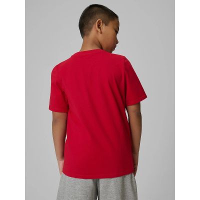 2. Boy's regular printed T-shirt 4F 4FJRSS26TTSHM3599-10S