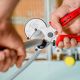 21. KNIPEX PIPE CUTTER FOR COMPOSITE AND PLASTIC PIPES