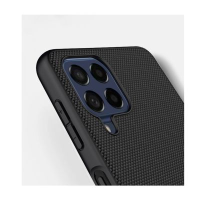 12. Nillkin Textured Case durable reinforced case with gel frame and nylon back for Samsung Galaxy M53 5G black