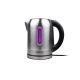 12. Electric kettle Adler CR 1253 (2200W 1.7l; stainless steel color)