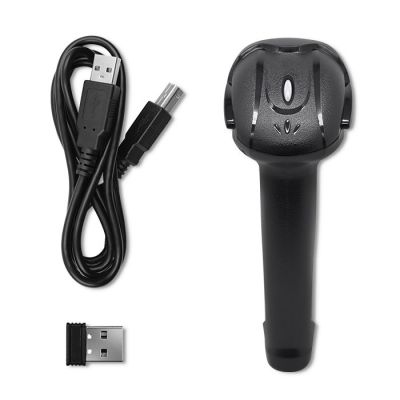 24. QOLTEC WIRELESS BARCODE SCANNER 1D | 2D | 2.4GHZ