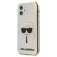 2. Karl Lagerfeld Iridescent Karl's Head Case for iPhone 12 mini - Multicolor