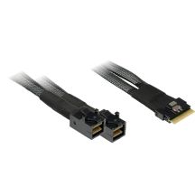 Inter-Tech SFF-8654 8i - 2x SFF-8643 24 Gbit/s Black