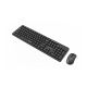 3. GEMBIRD WIRELESS KEYBOARD + MOUSE SET SILENT KEY PRO BUSINESS, BLACK, US LAYOUT