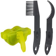 DUNLOP 3-PIECE BIKE CLEANING BRUSH SET