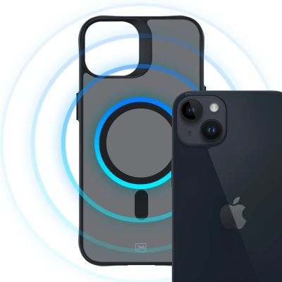 18. 3mk Smoke MagCase with MagSafe for iPhone 14 Plus - Semi-Transparent