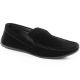 9. Men's Suede Slip-On Loafers with Openwork Black News 4873