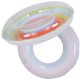 3. SWIMMING RING 90CM RAINBOW GLITTER ORANGE 35644