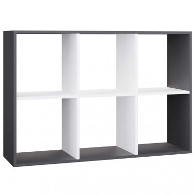 3. MALAX SHELVING 2X3 ANTHRACITE/WHITE