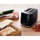 6. ELDOM TOSTER TO280C TOSTI 780 W SMOOTH ADJUSTMENT 7 POWER LEVELS BLACK