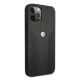 4. BMW Leather Curve Perforate Case for iPhone 12 / iPhone 12 Pro - Black