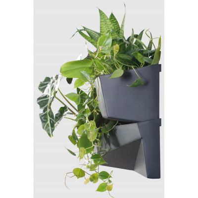 9. VERTICAL GARDEN FLOWER BED 4SET ANTHRACITE