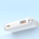 4. Dudao K14S+ 10000mAh 22.5W Magnetic Power Bank USB-A + USB-C Compatible with MagSafe with Stand - White