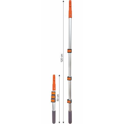 11. TELESCOPIC HANDLE 50-120CM FOR RAKES AND BRUSHES CLICK