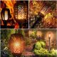 8. SOLAR TORCH DANCING FLAMES 12X12X78CM 36 LED XXXL