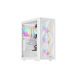 3. GENESIS DIAXID 605 ARGB MIDI TOWER CASE WITH WINDOW, USB-C, WHITE