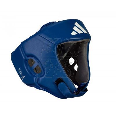 5. adidas IBA Cactus Leather Tournament Helmet ADIIBAH1C-Blue