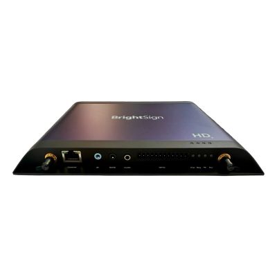 BrightSign HD226 Media Player Black 4K Ultra HD Wi-Fi