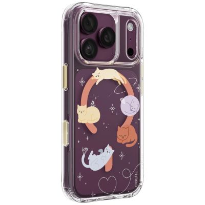 2. Uniq Coehl Elysie Magnetic Charging case for iPhone 18 Pro / 17 Pro - multicolor