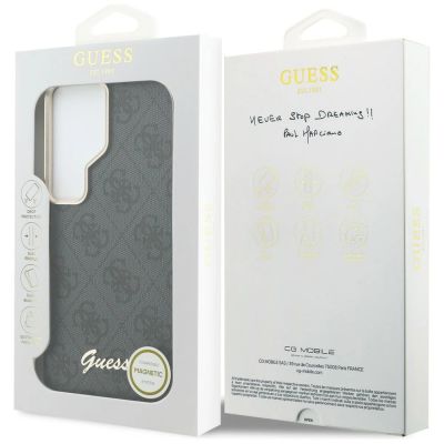 8. Guess 4G Script MagSafe case for Samsung Galaxy S26 Ultra - black