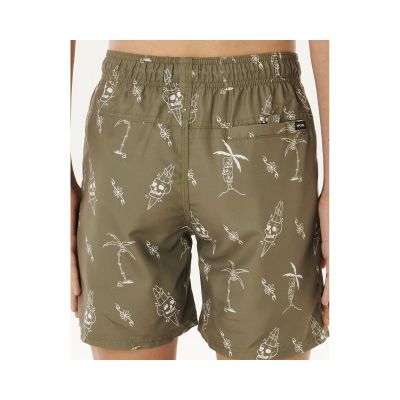 3. RIP CURL Eternal Shred Mesh Volley-Boy Boardshorts Green