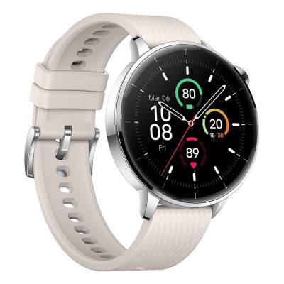 3. OnePlus Watch 3 43mm 3.35 cm (1.32") AMOLED Digital 466 x 466 px Touchscreen Silver, Titanium Wi-Fi GPS