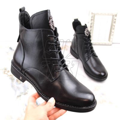 2. Lace-up and zipper boots Potocki W WOL171B black