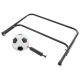 3. SET OF 2 METAL GOALS WITH NET, BALL, PUMP 60X45X24CM ENERO